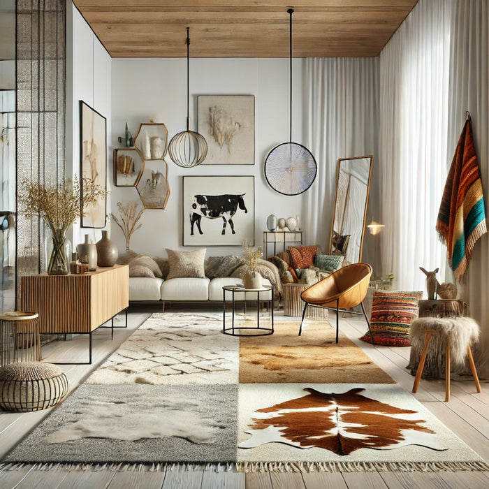 Top Interior Design Trends Featuring Cowhide Rugs