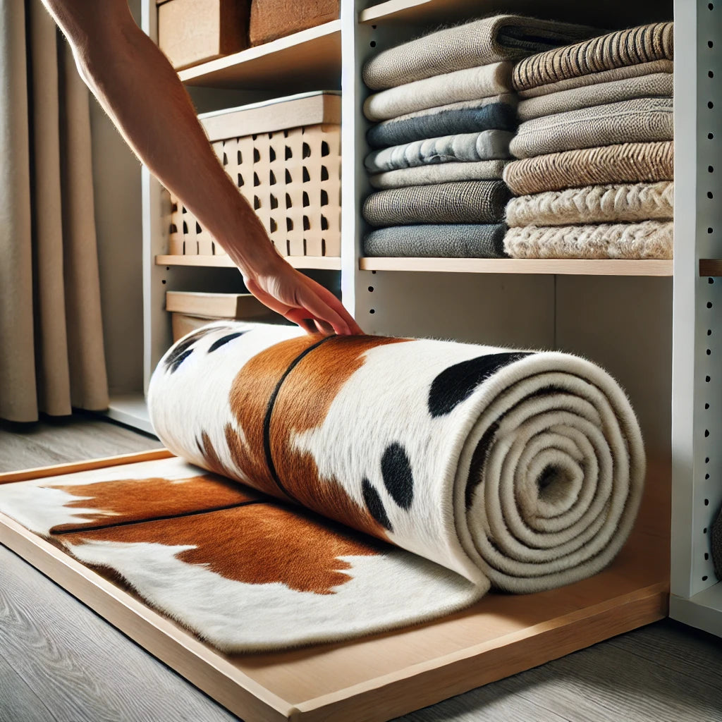 How Do I Store a Cowhide Rug If I’m Not Using It? — Luxury Cowhides