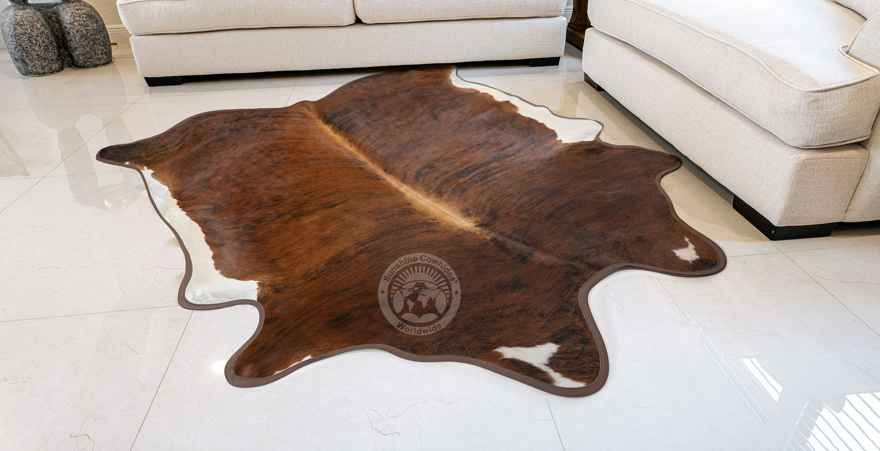 Brazilian Natural Cowhide Rugs with Leather Binding: Why Are a Must-Have for Your Home?