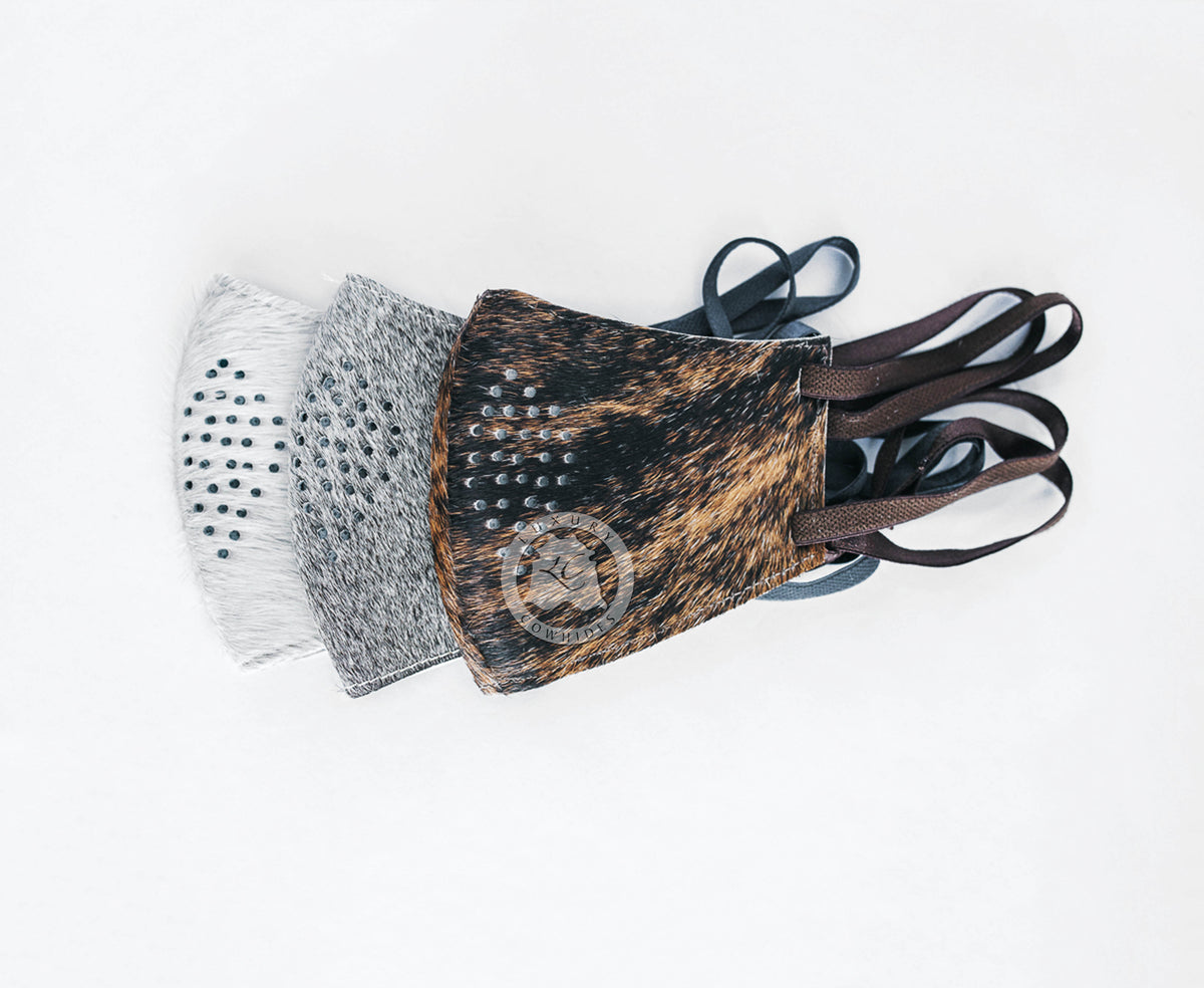 Cowhide Face Mask — Luxury Cowhides