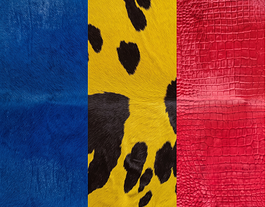 Dyed Cowhides