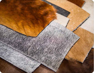 Cowhide Scraps