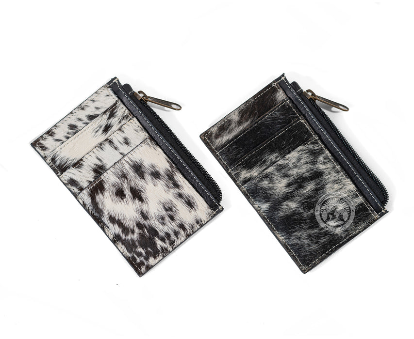 Natural Cowhide Leather Card Holder