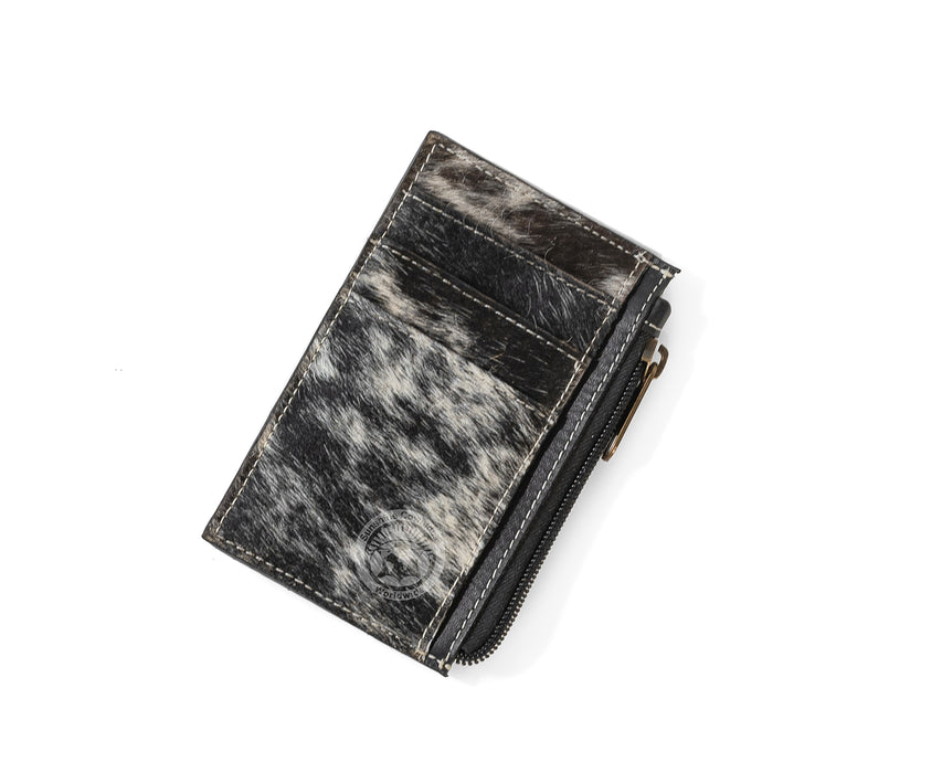 Natural Cowhide Leather Card Holder