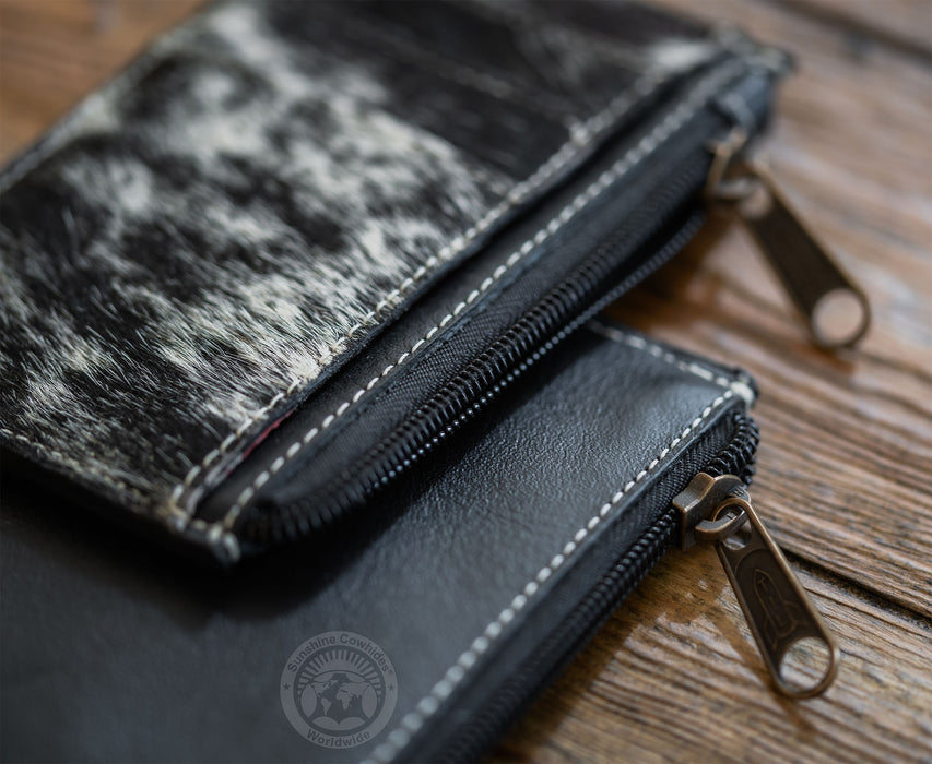 Natural Cowhide Leather Card Holder