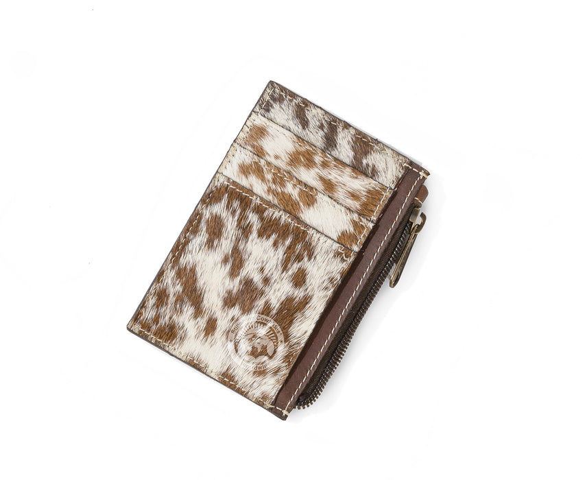 Natural Cowhide Leather Card Holder