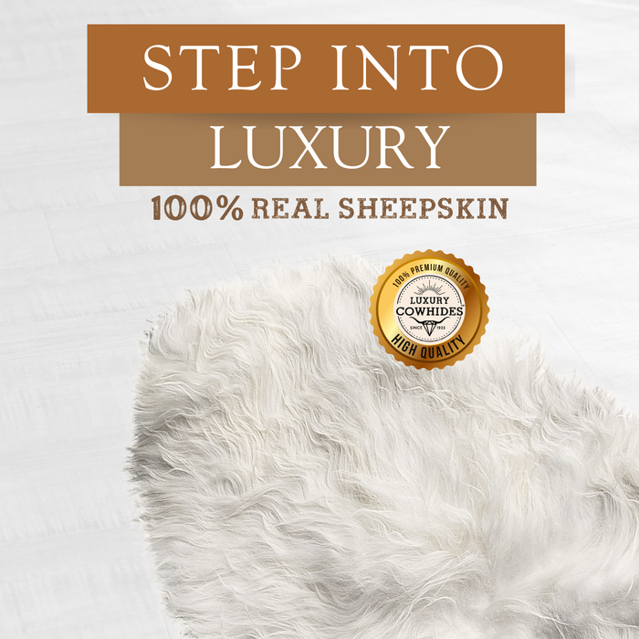 Icelandic Sheepskin - Natural White