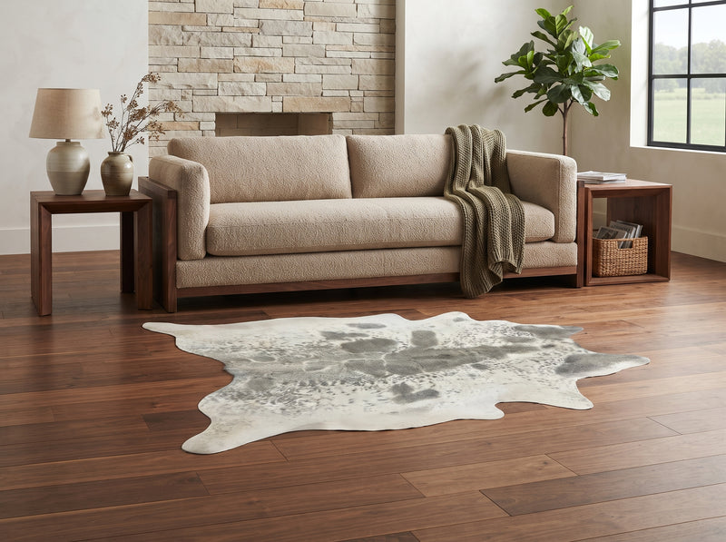 Grey Cowhide Rug