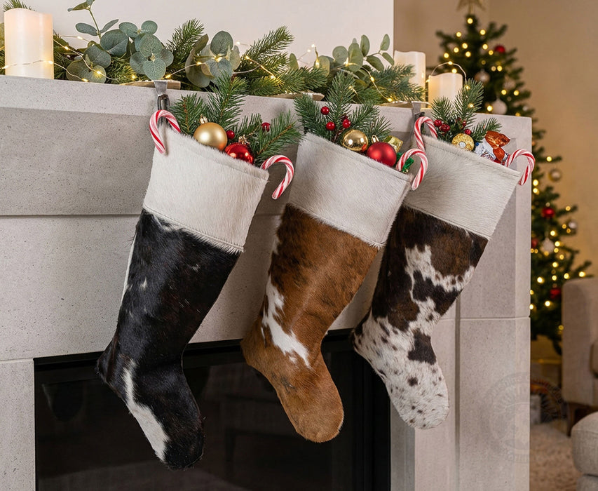 Christmas Stockings - Assorted Colors - Size 8"x20"