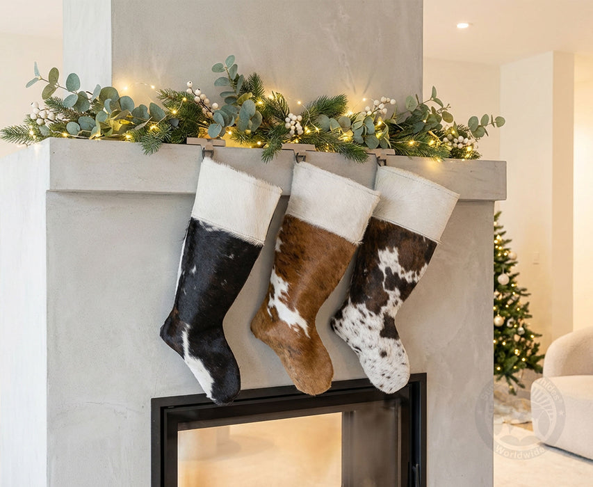 Christmas Stockings - Assorted Colors - Size 8"x20"