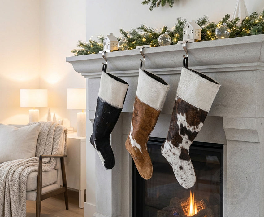 Christmas Stockings - Assorted Colors - Size 8"x20"