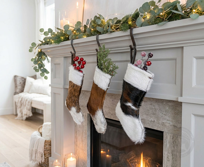 Christmas Stockings - Assorted Colors - Size 8"x20"