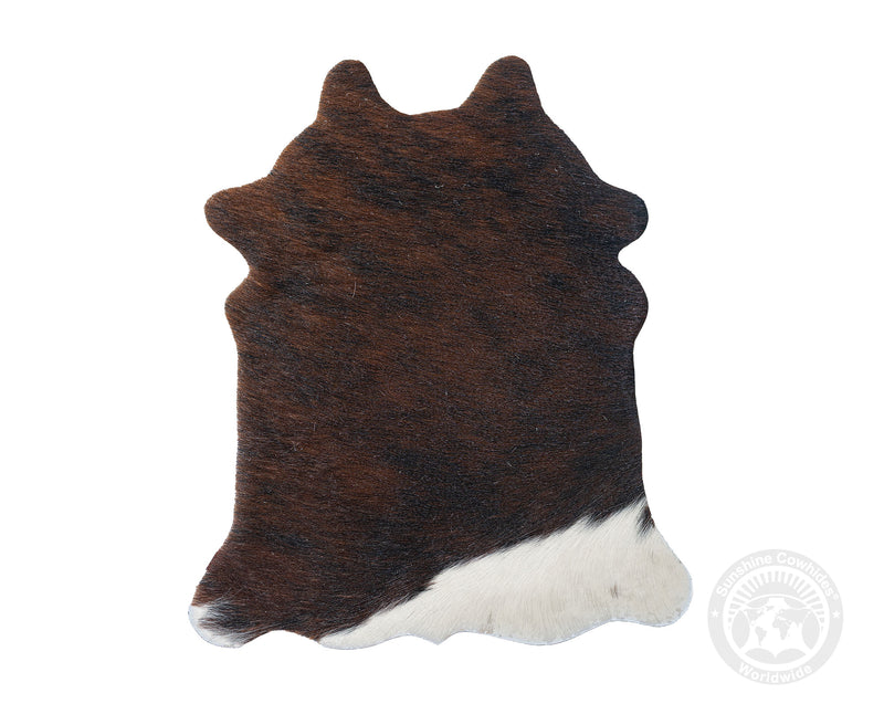 Cowhide Placemats – Rustic Hide Shape Dining Table Decor - Assorted Tones