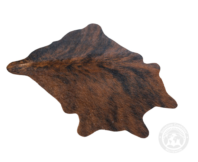 Cowhide Placemats – Rustic Hide Shape Dining Table Decor - Assorted Tones