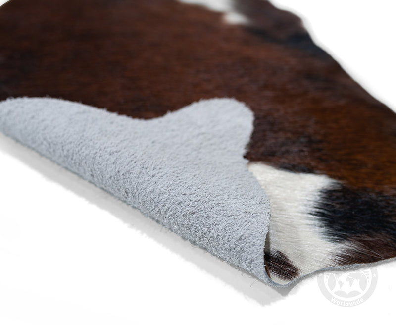 Cowhide Placemats – Rustic Hide Shape Dining Table Decor - Assorted Tones
