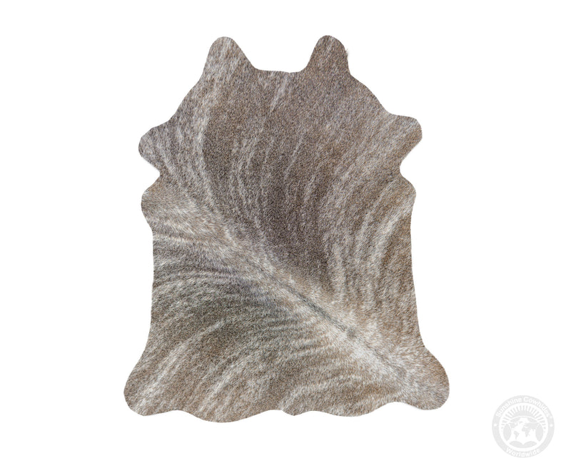 Cowhide Placemats – Rustic Hide Shape Dining Table Decor - Assorted Tones