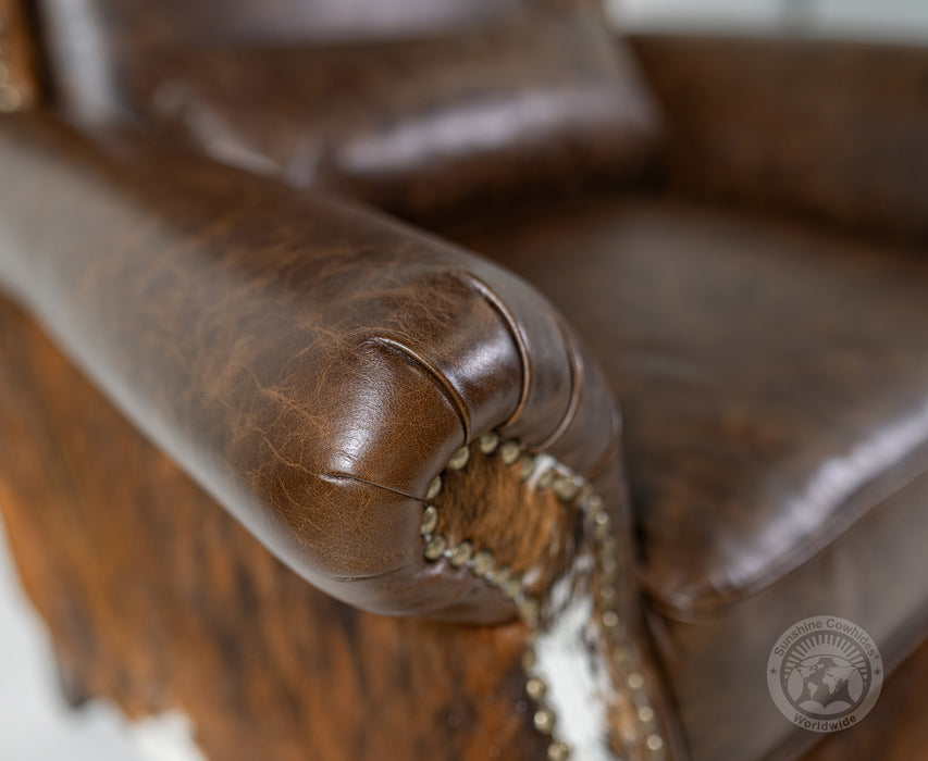 Wingback Chair - Coffee