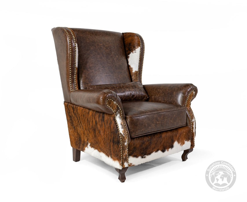 Wingback Chair - Coffee