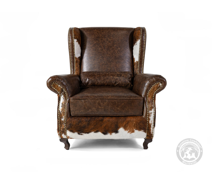 Wingback Chair - Coffee