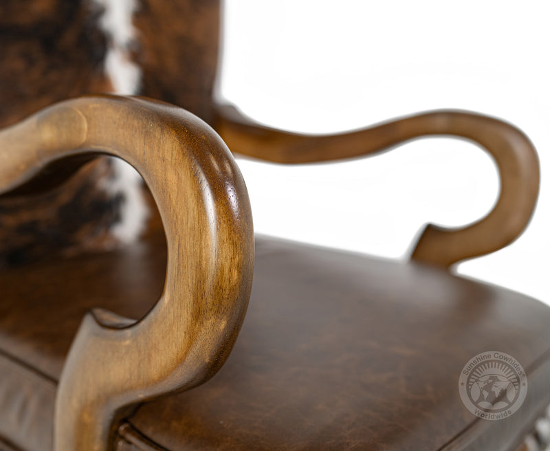 Leather Office Chair - High Back Tricolor