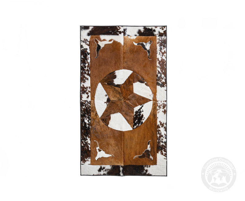 Rectangular Rodeo Rug - Star & Longhorn