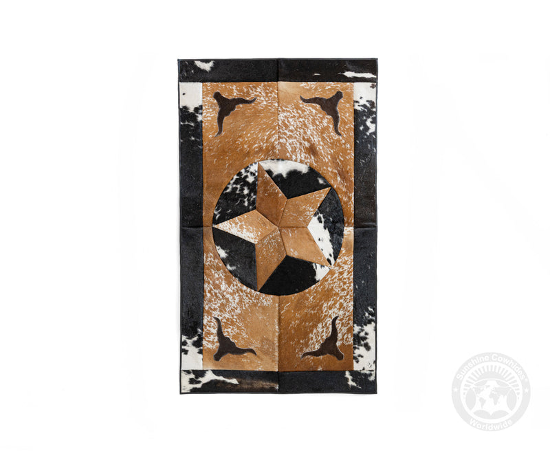 Rectangular Rodeo Rug - Star & Longhorn