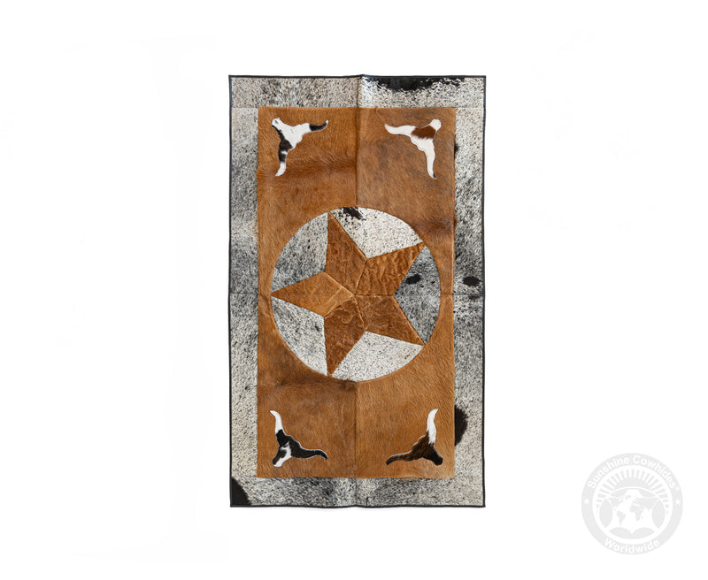 Rectangular Rodeo Rug - Star & Longhorn
