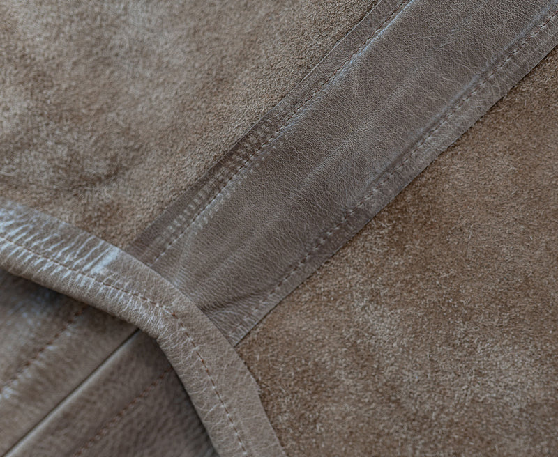 Butterfly Chair - Cowhide Leather Light Brown