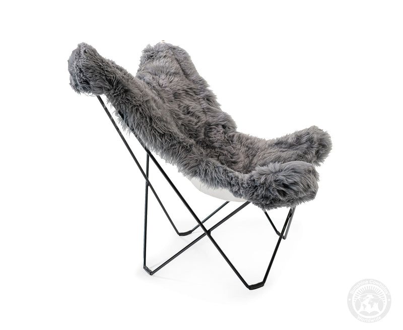 Butterfly Chair - Sheepskin Grey