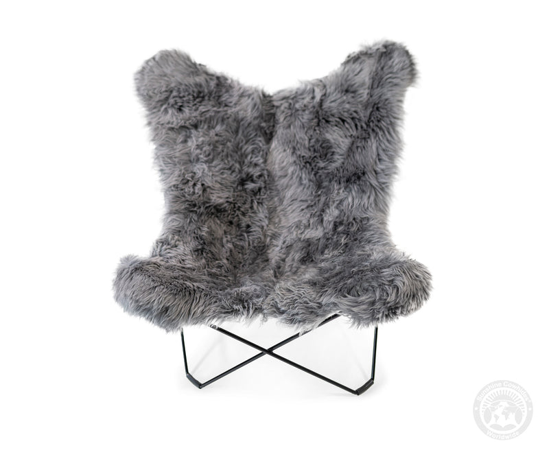 Butterfly Chair - Sheepskin Grey