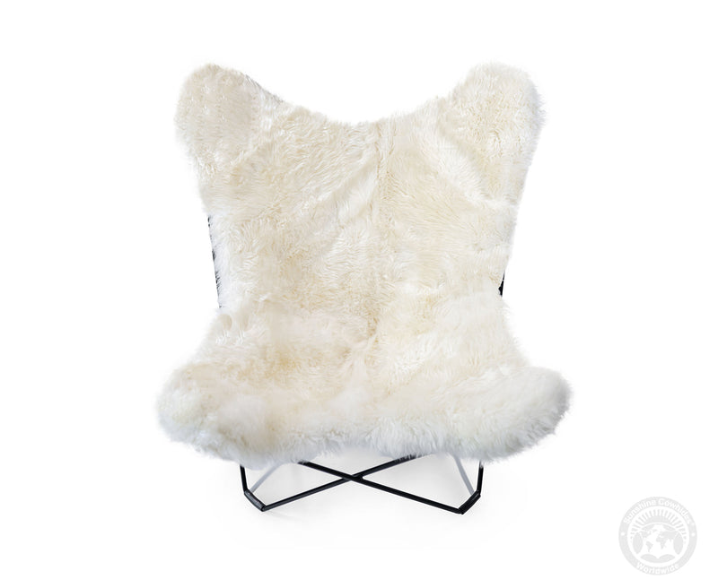 Butterfly Chair - Sheepskin White