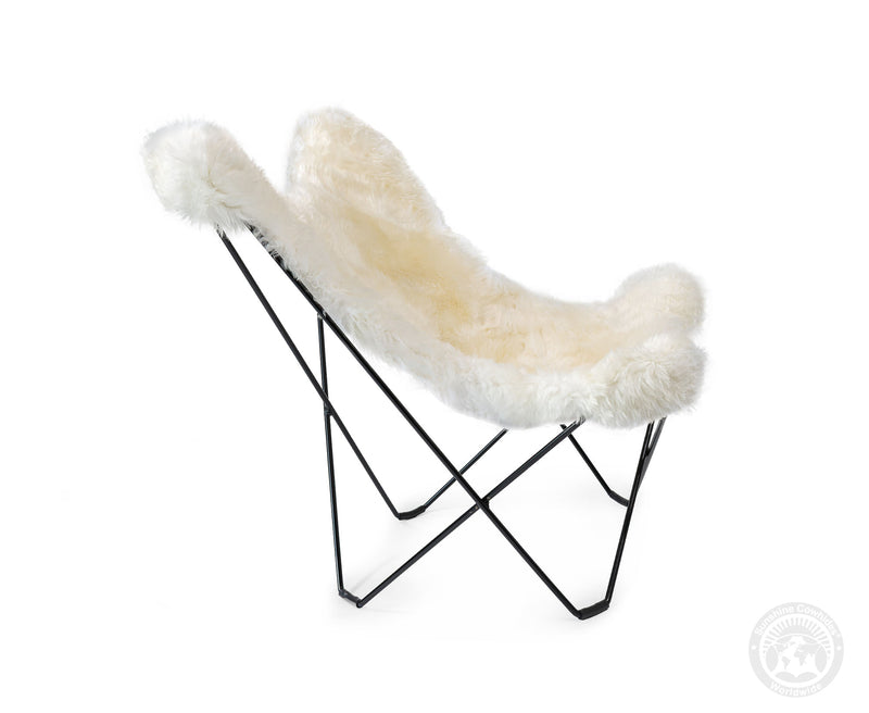 Butterfly Chair - Sheepskin White