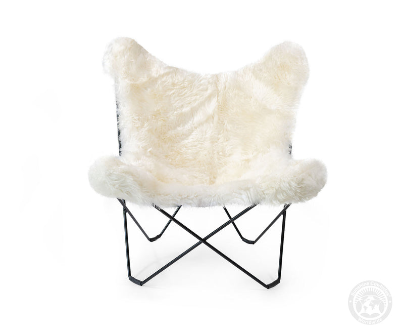 Butterfly Chair - Sheepskin White