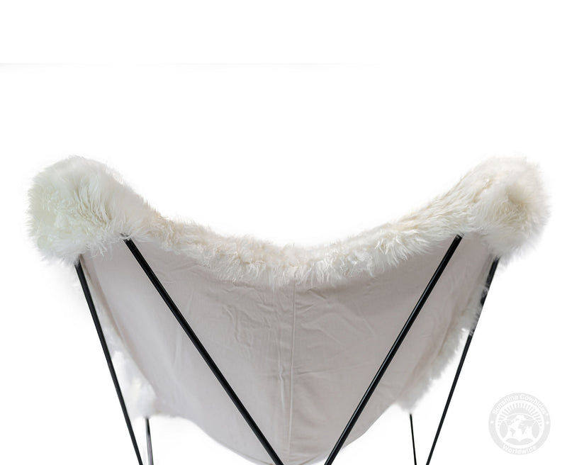 Butterfly Chair - Sheepskin White