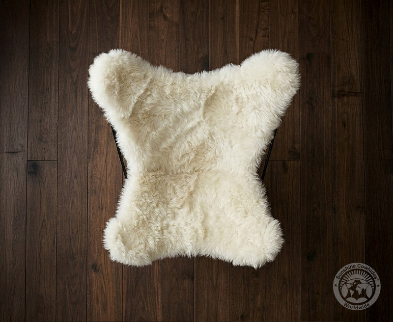 Butterfly Chair - Sheepskin White