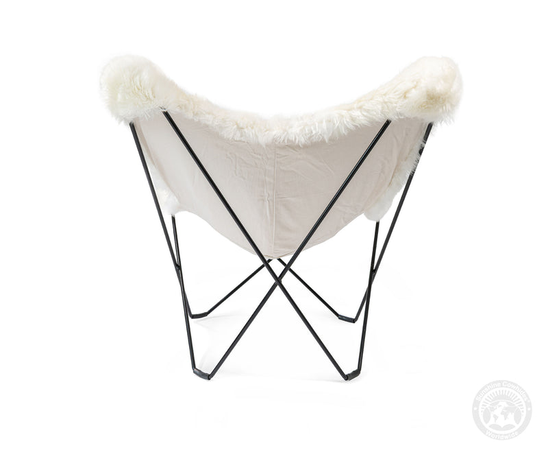Butterfly Chair - Sheepskin White