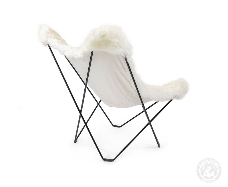 Butterfly Chair - Sheepskin White