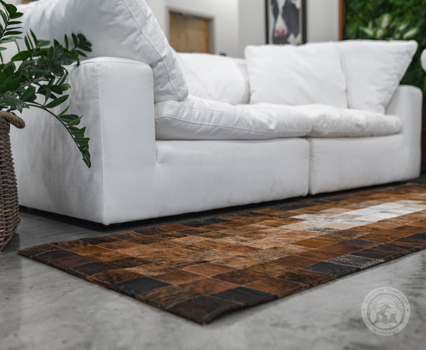 Degrade - Designer Rug - Runner - Squares