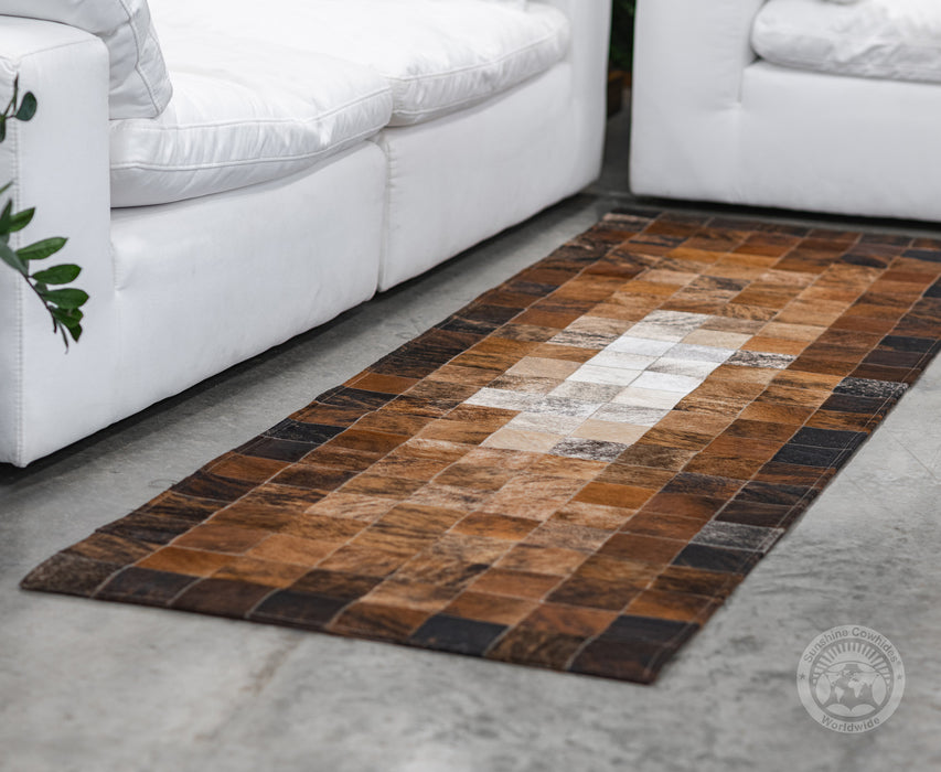 Degrade - Designer Rug - Runner - Squares