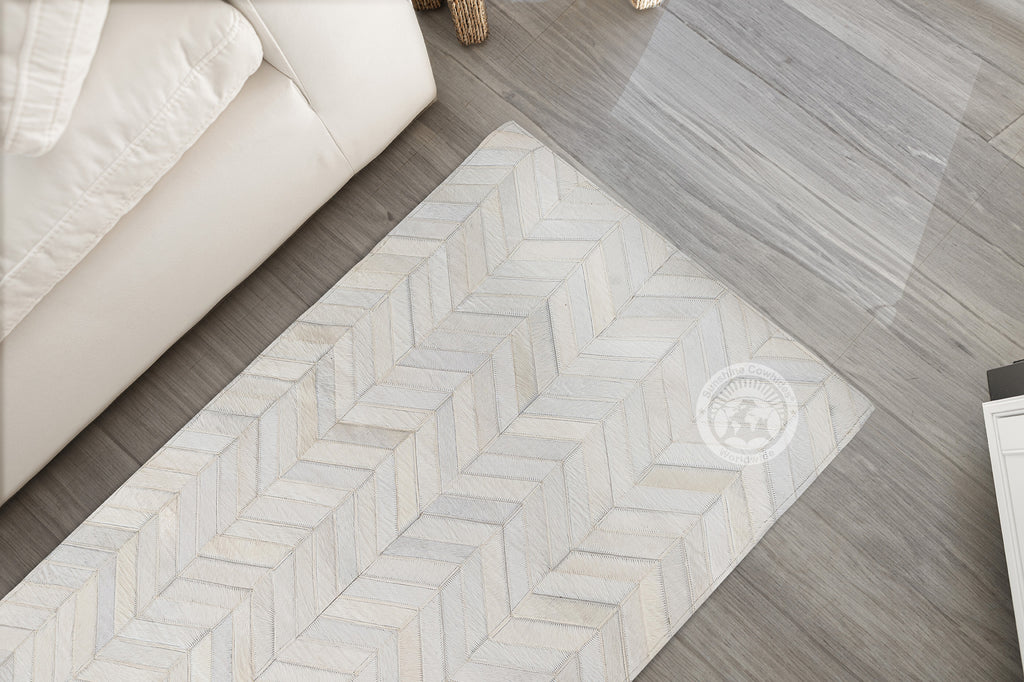 Chevron Design Rugs — Luxury Cowhides