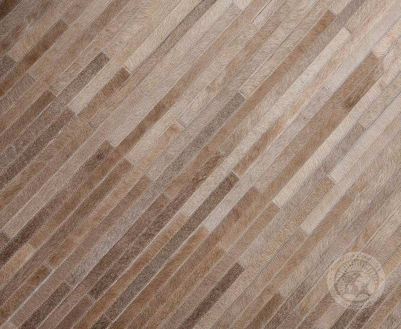 Taupe/Champagne - Designer Rugs - Straw