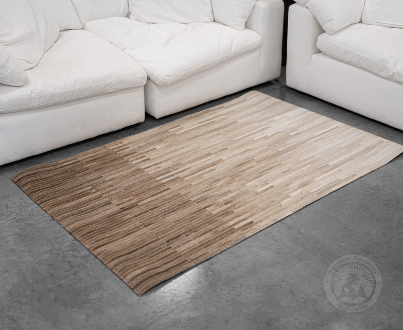 Taupe/Champagne - Designer Rugs - Straw