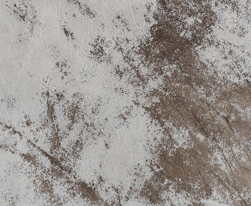 Marble Dark Leather Rug 6x7-8