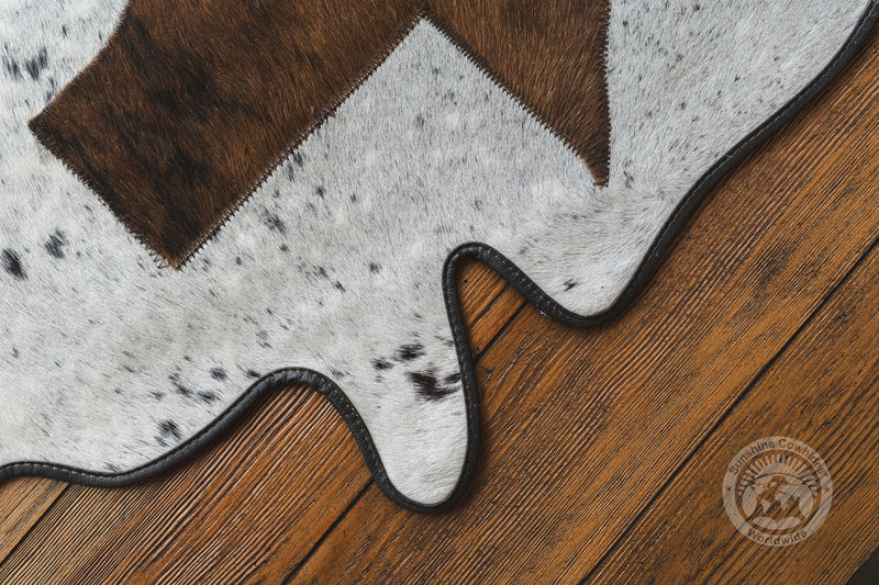 Mini Cowhide Rug - Texas Map 24 x 35''