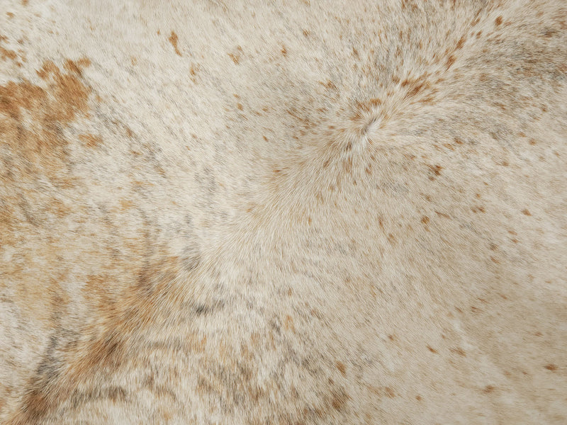 Premium Brazilian Brindle Light Cowhide Rug Size 8.0 X 6.10 ft