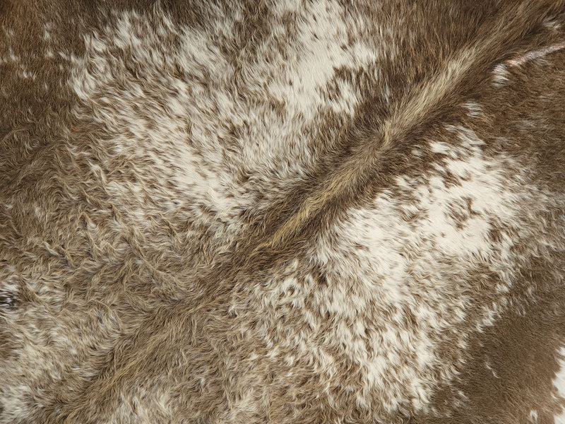 Premium Brazilian Taupe Cowhide Rug Size 7.0 X 8.0 ft