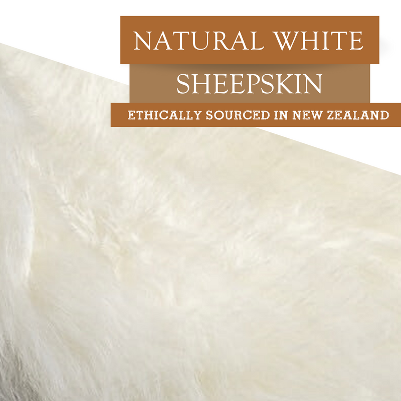 Sheepskin Rug - Natural White