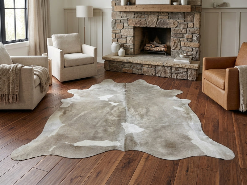 Champagne Cowhide Rug