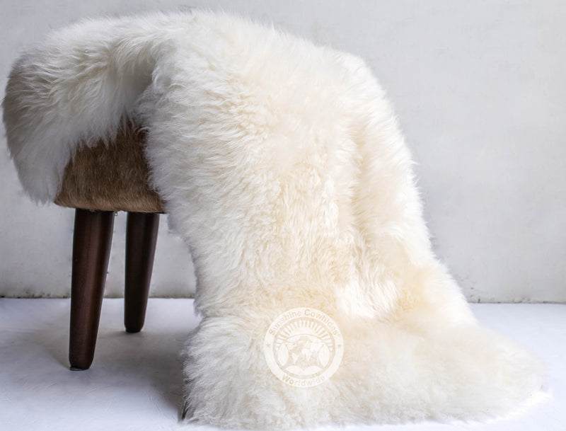 Sheepskin Rug - Natural White