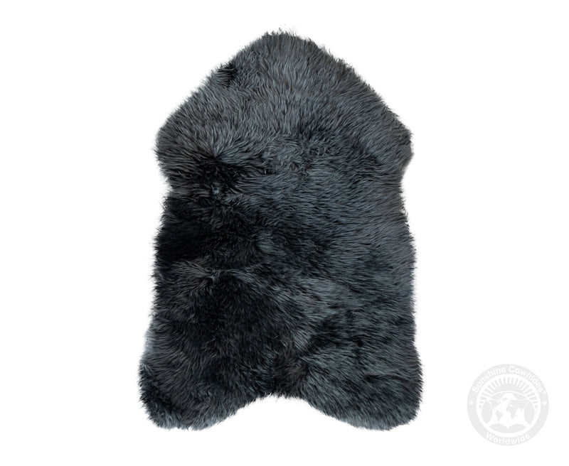 Sheepskin Rug - Charcoal Dark Grey